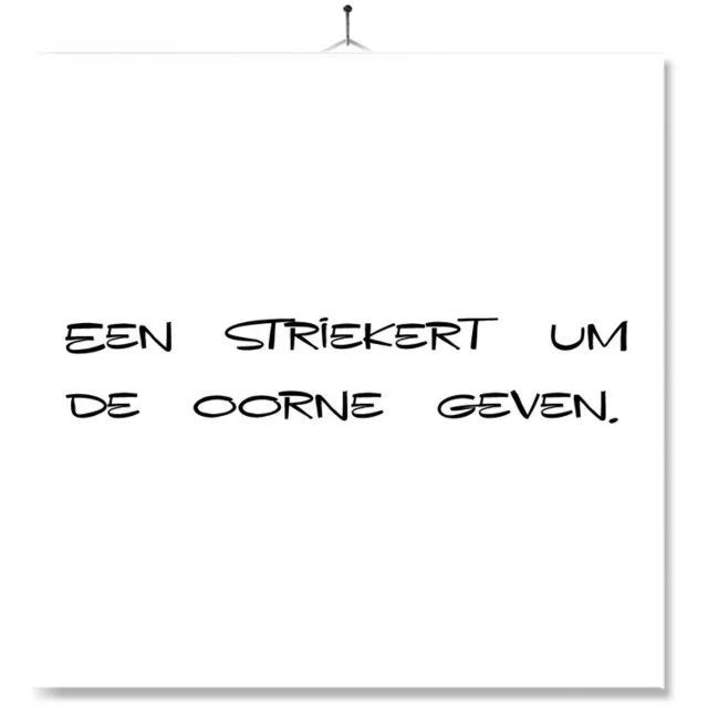 MC Living Tegel Met Opdruk | Achterhoekse Tekst Ontwerp 4