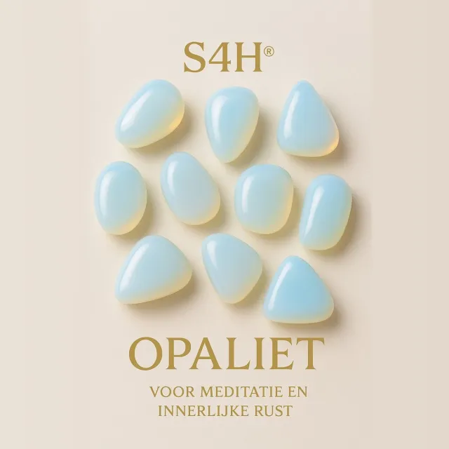 S4H Getrommelde Opaliet Edelstenen 50g – Trommelstenen voor Rust, Intuïtie & Energie – Healing Stone / Chakra