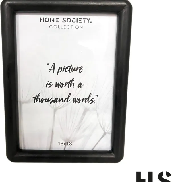 Home Society Fotolijst - Amelie - 13x18 cm - Hout - Zwart
