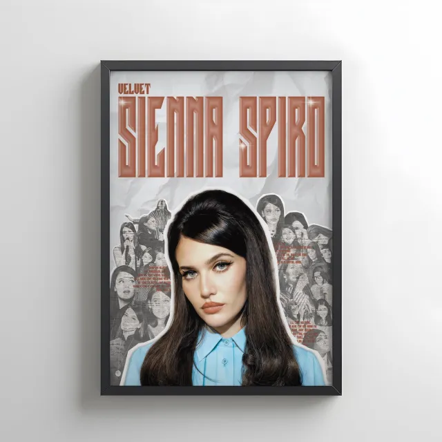 Lxry S.G.C Sienna Spiro poster roze