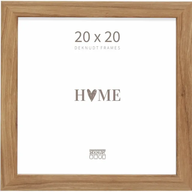 Deknudt Frames fotolijst - S45SH2 - houtkleur - fotomaat: 20x20 cm donker bruin