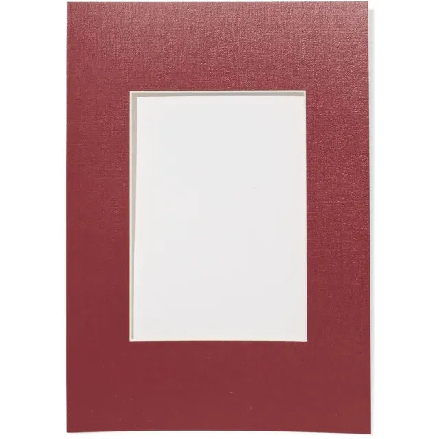 HEMA Passe-partout A4 21x29.7cm papier rood (bordeauxrood)