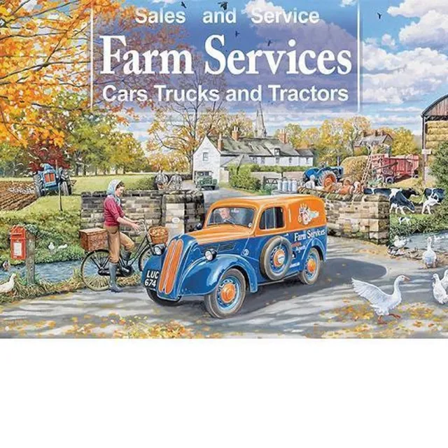 The Original Metal Sign Company. Farm Services Metalen wandbord 30x40 cm. multi