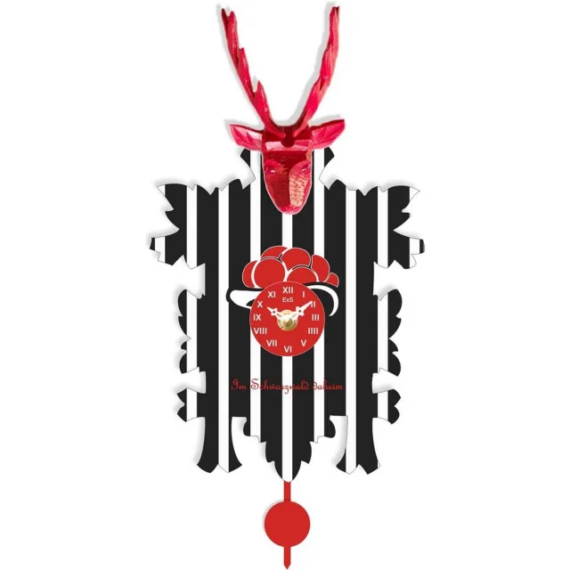 Trenkle 3014_PQ - Wandklok - kwarts - ExS Line meerkleurig