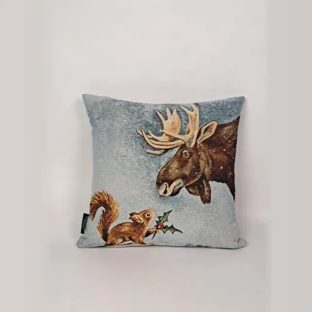 Madison Home Madison sierkussen 45x45cm Rudolf Rood