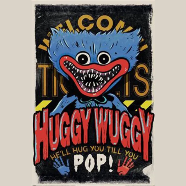 Pyramid Poster Poppy Playtime - Huggy Wuggy 61x91,5cm Divers