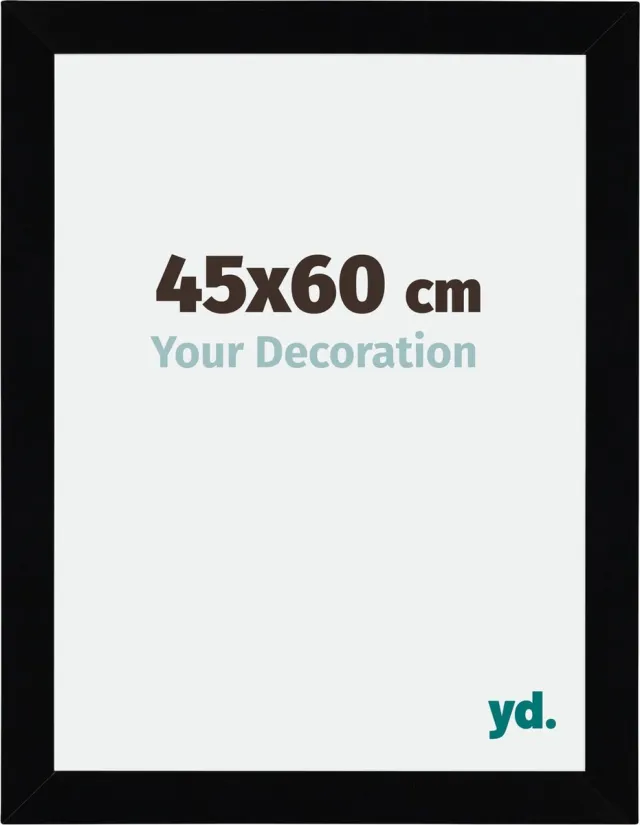 yd. Your Decoration - Fotolijst 45x60 cm - MDF - Zwart Hoogglans - Mura