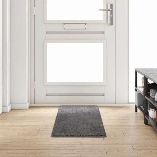 vidaXL Tapijt Loper Grijs 50 x 200 cm 100% Polypropylene Tuft, foto 2