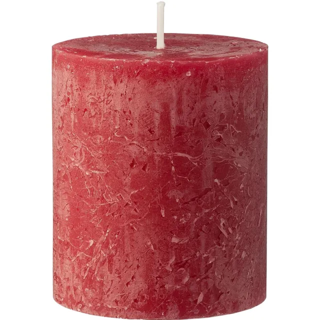 HEMA Rustieke kaarsen donkerrood