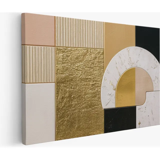 Saammp Muurcirkel Hout - Schotse Hooglander Koe in een bos met zonsondergang - Dieren - Natuur - Ø 80 - Wandcirkel - Wanddecoratie Cirkel - muurdecoratie Woonkamer - Slaapkamer decoratie - Rond Schilderij