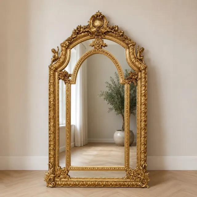 Megabarok Barok Spiegel XL Victoria Goud