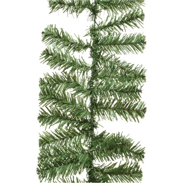 Everlands guirlande slinger groen 270x9,5 cm - Kerstdecoratie