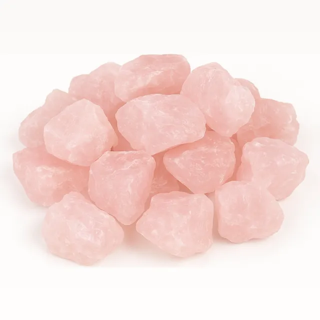 S4H Rozenkwarts Ruw Grove Stukken 0,5 Kg Rozenkwarts 500gr