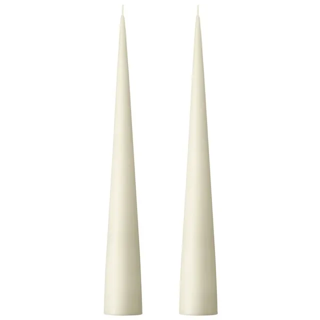 Ester & Erik Cone candle 37CM Elderflower (2 stuks)