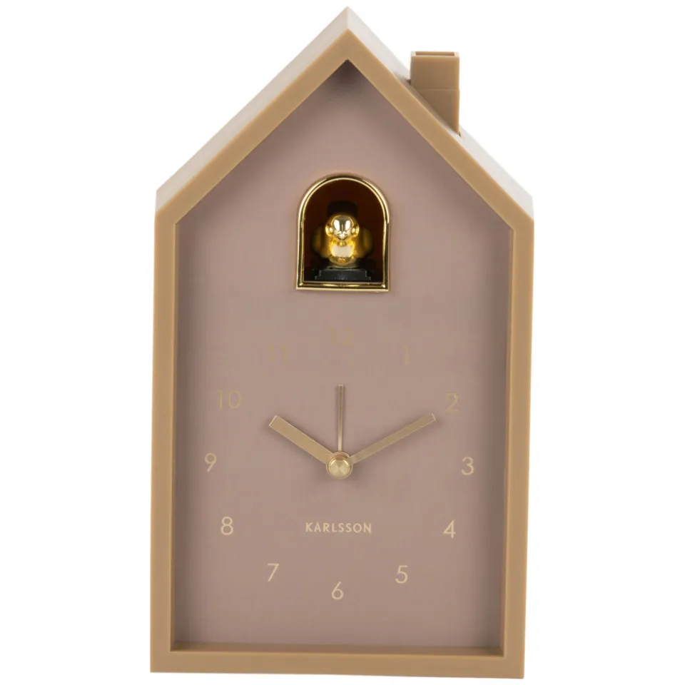 Karlsson Modern Cuckoo wekker bruin, foto 4