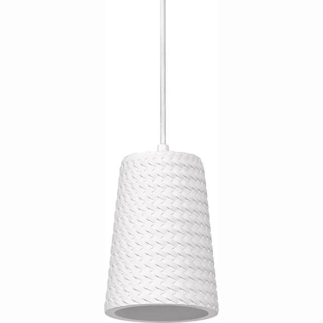 Osram DECOR Gips hanglamp, 200 mm, in donkergrijs, met metalen en betonnen behuizing, voor moderne binnenverlichting, flexibele armatuurkeuze dankzij de E27 fitting Wit