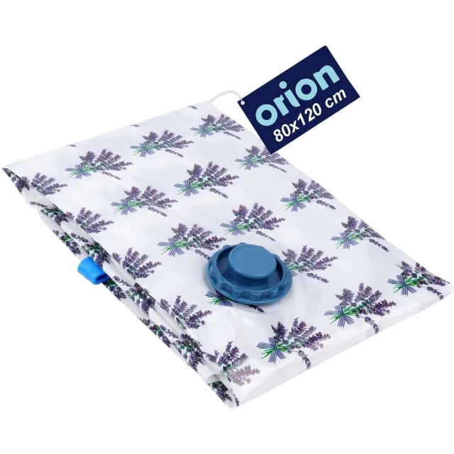 orion group Vacuümzak voor Kleding en Beddengoed Lavendel 80x120 cm - Vacuümzakken,Vacuüm Opbergzak - Kledingzakken - Kussens - Dekbedden - Reiszakken veelkleurig