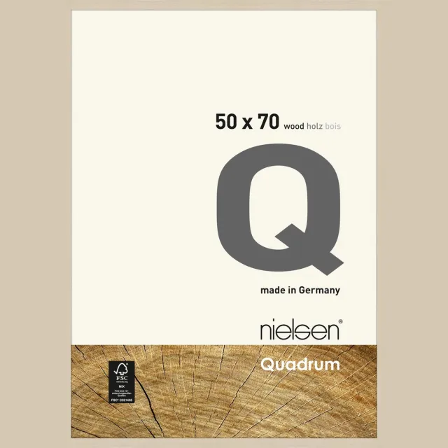 Nielsen Quadrum Houten Wissellijst Maple 50x70cm Ahorn