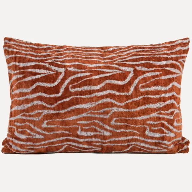 Dogguo Sierkussen ETHNIC-CUSHION-BROWN/BLUE (60X40 cm)
