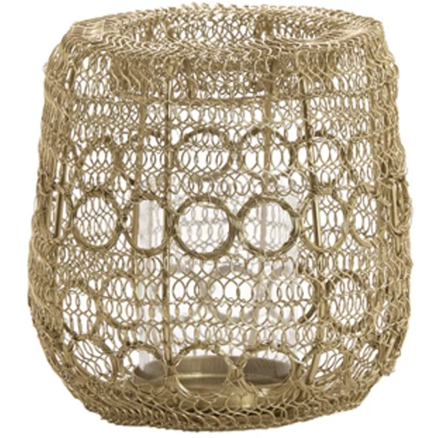 Light & Living Windlicht SALOS - Goud - 17x17x16 cm