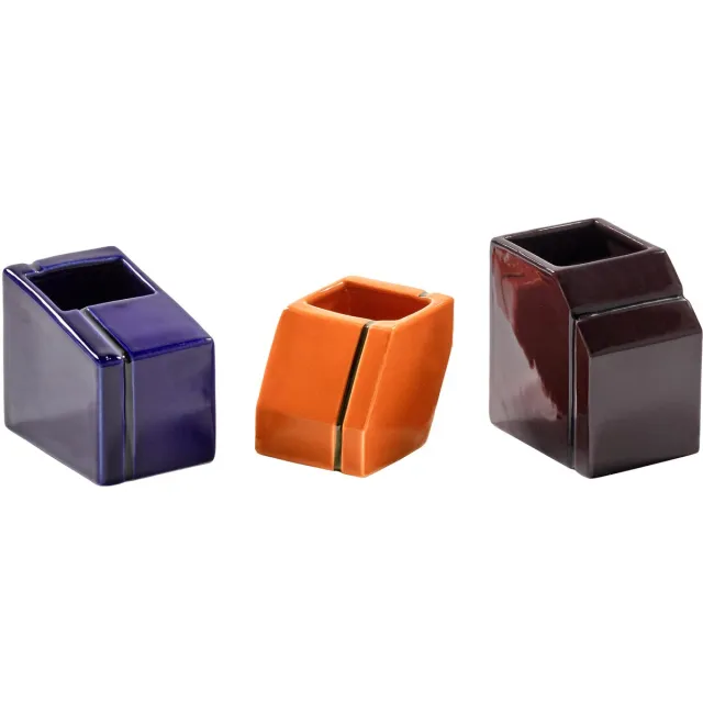 Serax Silos Mini Vaas Set Van 3 Mix meerkleurig
