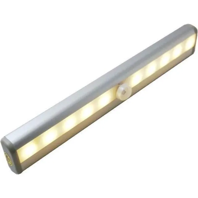 ABC-Led LED keuken / kast verlichting 37cm - warm wit - Sensor - OPLAADBAAR aluminium