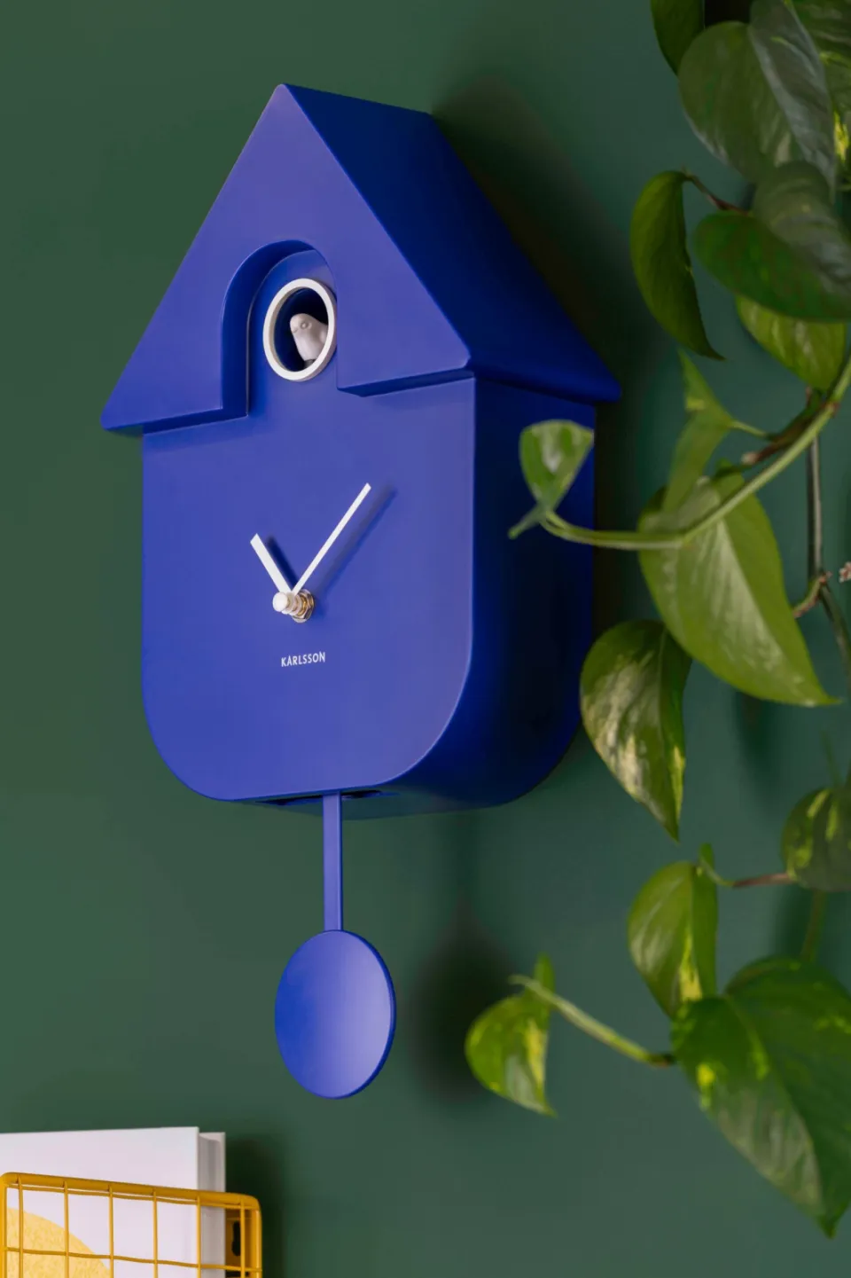 Karlsson Modern Cuckoo koekoeksklok blauw, foto 4