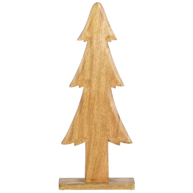 Mica Decorations kerstdecoratie boom - hout Bruin