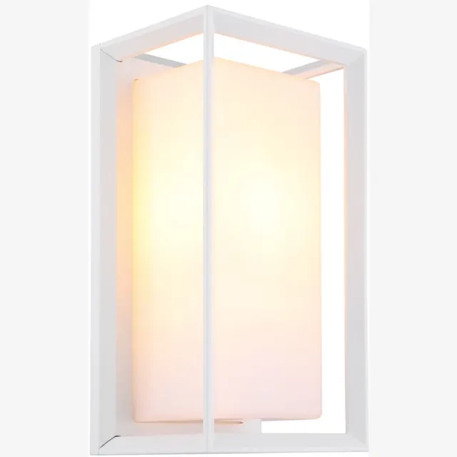 Globo Lighting Globo Buiten wandlamp Logana wit - 31982W