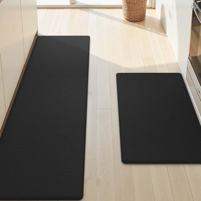 DailySupplies® Keukenloper - Keukenmat - Vloerkleed - Anti Slip - Zwart