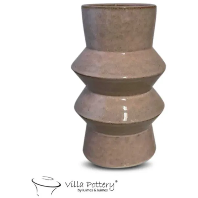 Villa Pottery Vaas - Villa Pottery - Decoratie - Woondecoratie - Vogelvaas - Keramiek - Waterdicht - Sweden 2_1 Cream Beige