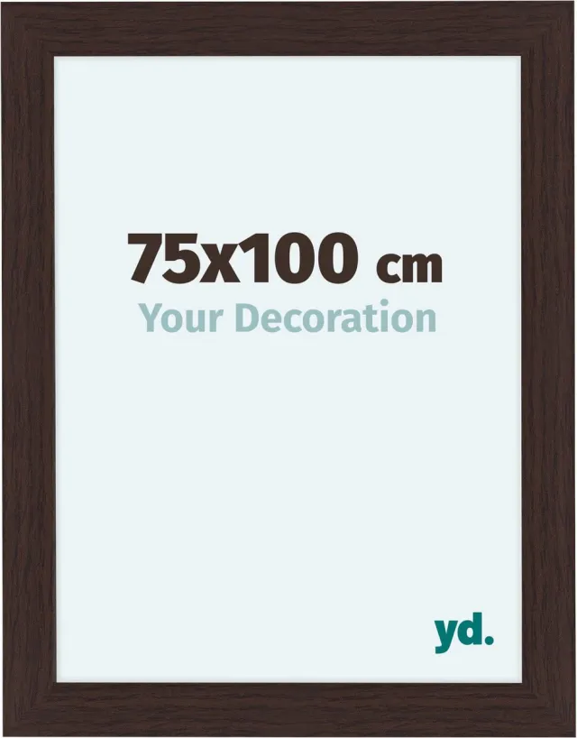 yd. Your Decoration - Fotolijst 75x100 cm - MDF - Eiken Donker - Como