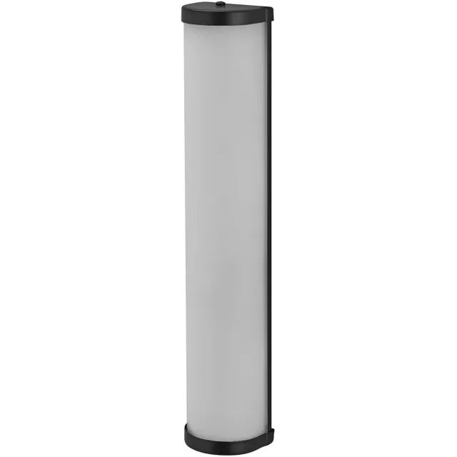 Osram BADKAMER CLASSIC CYLINDER badkamer wandlamp 455mm, zwart, E14 fitting, kan worden uitgerust met een slimme lamp, hoogwaardige afwerking, cilindrische vorm, IP44