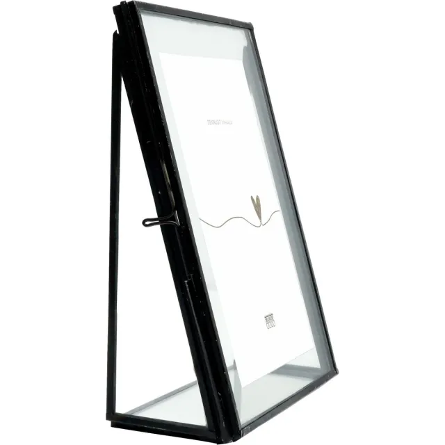 Deknudt Frames fotolijst S68PA2 - zwart - metaal - voor foto 15x20 cm