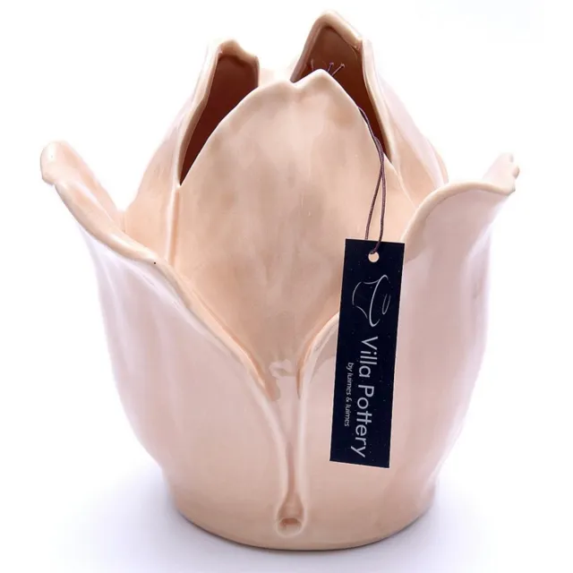 Villa Pottery Vaas - Villa Pottery - Woondecoratie - Decoratie - Porselein - Waterdicht - Rosedale 1_3 Nude Pink Roze