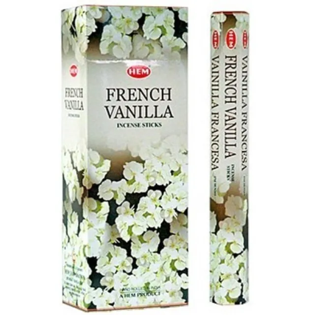 HEM Wierook - French Vanilla - Slof (6 pakjes/120 stokjes)