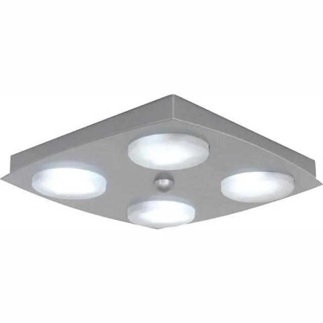 Linea Verdace Plafondlamp/4 Kyoto Afgerond D29L29H3 Incgx53X4 Aluminium