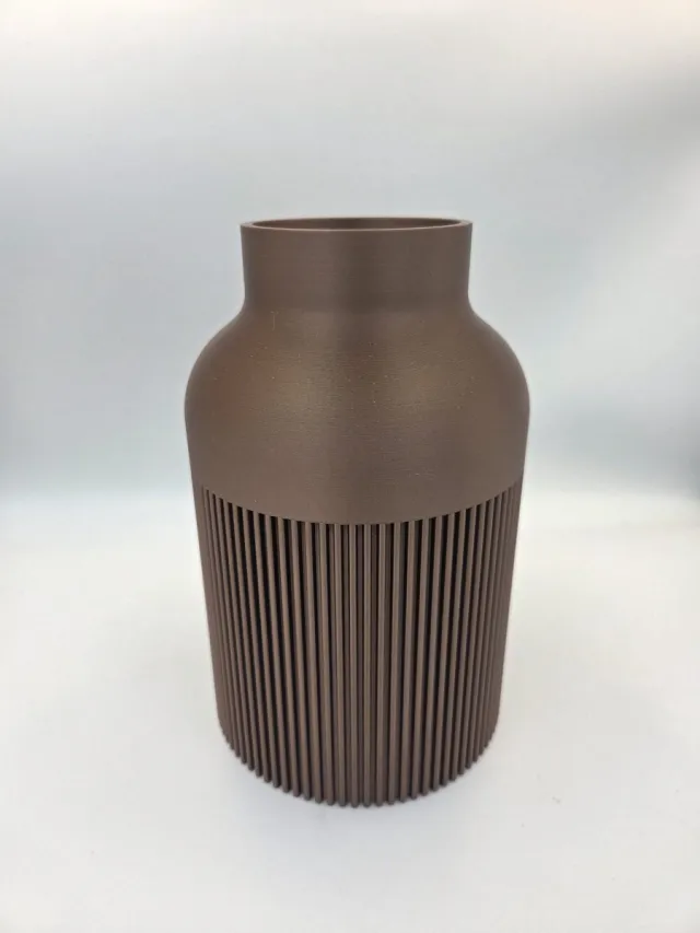 Care3D Vaas - 3D - 22cm - Metallic koperbruin 13800