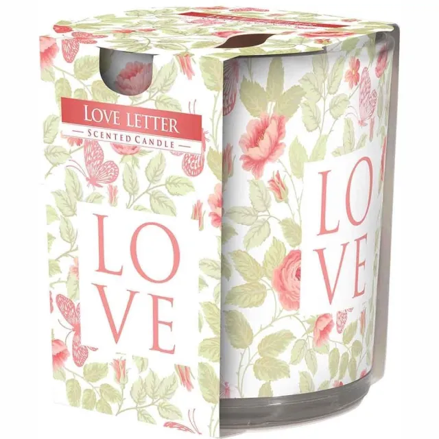 Casibus Solutions Cosy & Trendy Ct Geurkaars Glas Love Letter 22u D7xh8c Wit