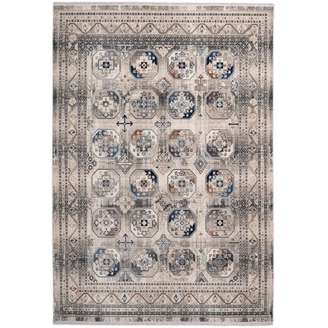 Dutch XXL Vintage Vloerkleed | Tapijt | Anouk | Geometrisch | Multikleur | 120x170 cm
