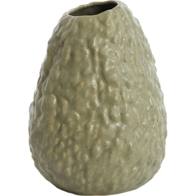 Light & Living Vaas avocado keramiek olijf groen