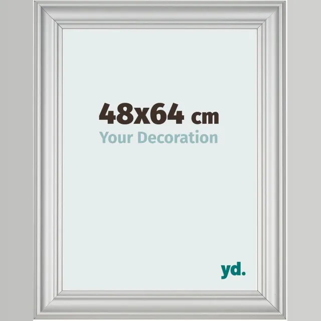 yd. Your Decoration - Fotolijst 48x64 cm - MDF - Zilver Mat - Lazio