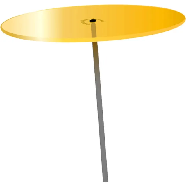 Cazador del Sol Zonnevangers Cazador Del Sol - tuin decoratie voor buiten - Geel Ø150mm x 120cm Set1