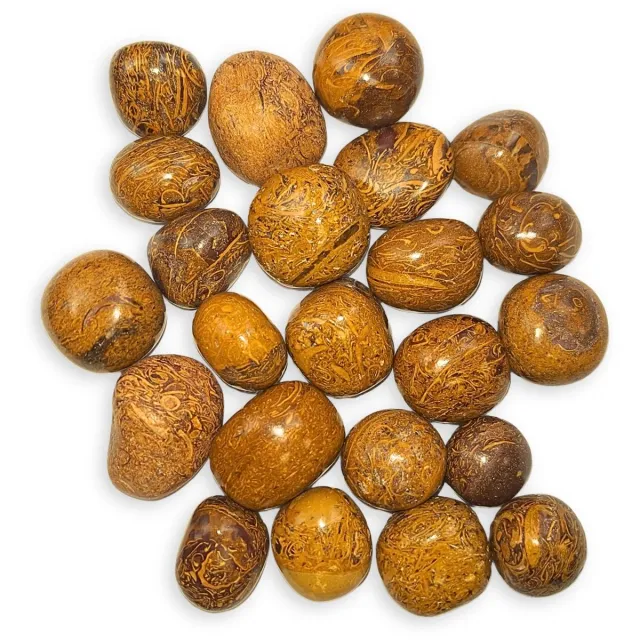 Ruben Robijn Trommelstenen 500 gr. Jaspis slangen (mt3) n.n.b