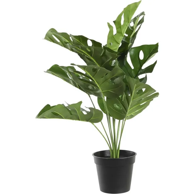 Item International Items Kunstplant Monstera plant in bloempot - Groen - 42 x 51 cm - Kamerplanten