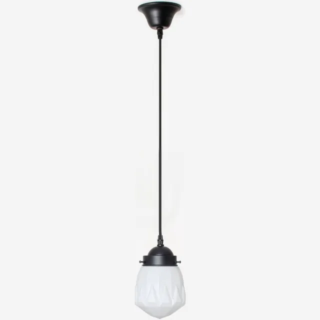 Coloured by Art Hanglamp aan snoer Rocket Moonlight - Art Deco Trade Zwart