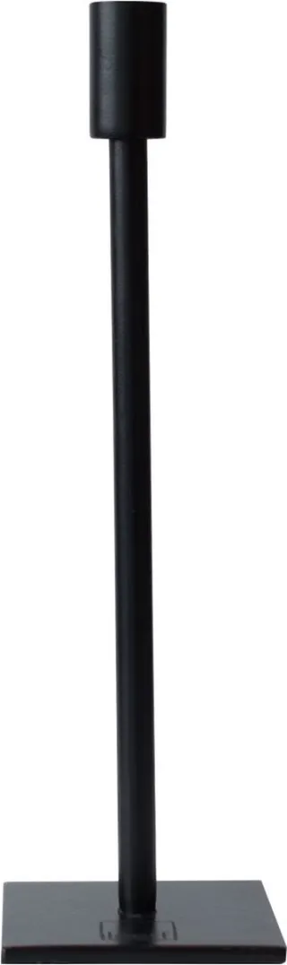 Leeff Zwarte kandelaar "Cleo" (maat M) | Leeff - 30 cm