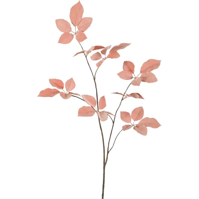 Viv! Home Luxuries Schefflera - zijden bloem - decoratietak - roze - 110cm