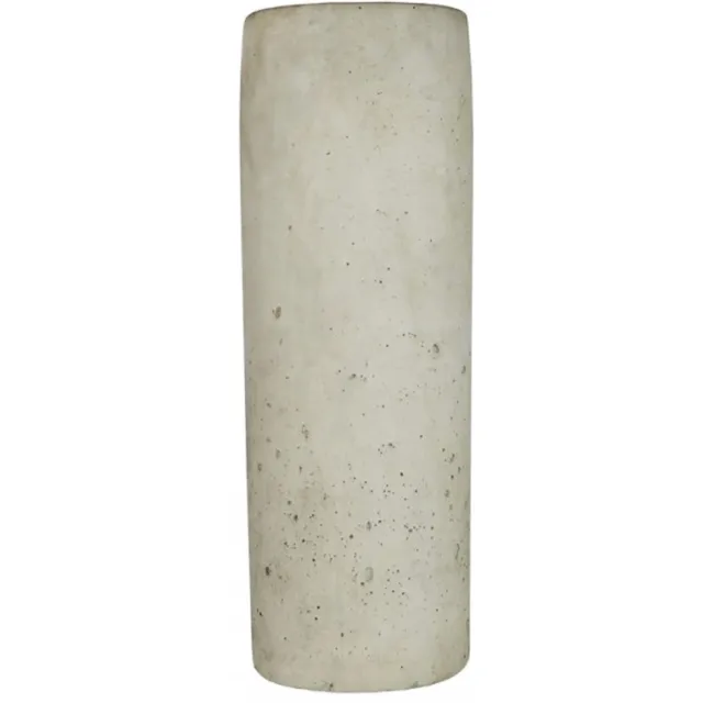 Lime Store Sp. z o. o. Betonnen Kaarsenhouder - Cilinder 11x35 cm Wit