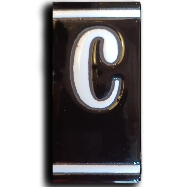 Baars Huisnummer Zwart Wit - C